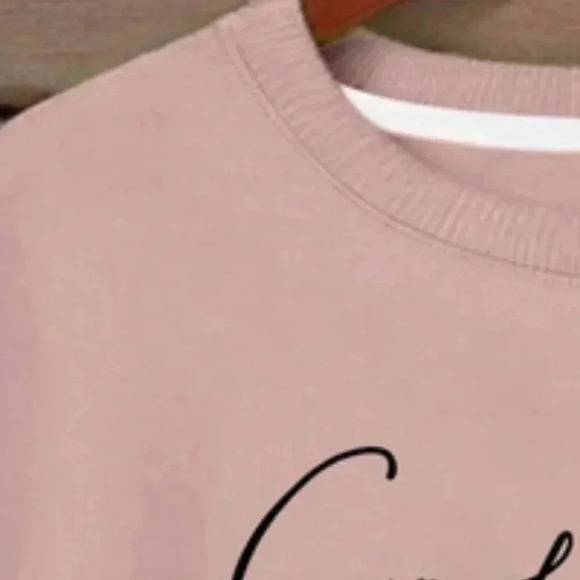 Casual Graohic Round Neck Hoodie - Picture 5 of 5